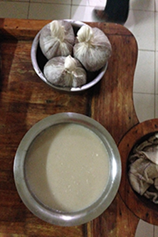 Pindas (fomentación caliente)